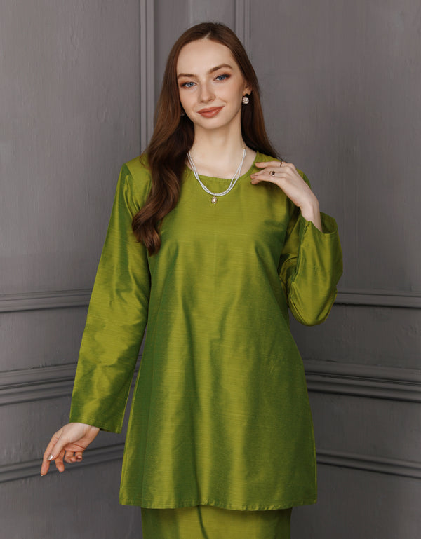 BAJU KURUNG PAHANG MODEN JENNA (GREEN)